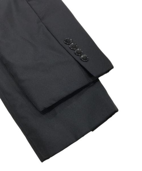 Adam et Rope（アダム エ ロペ）Adam et Rope (アダム エ ロペ) LIMONTAノーカラーダウンジャケット ブラック サイズ:Fの古着・服飾アイテム