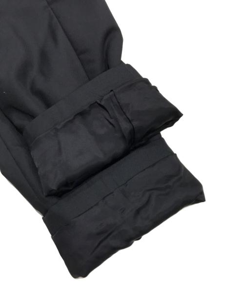 Adam et Rope（アダム エ ロペ）Adam et Rope (アダム エ ロペ) LIMONTAノーカラーダウンジャケット ブラック サイズ:Fの古着・服飾アイテム
