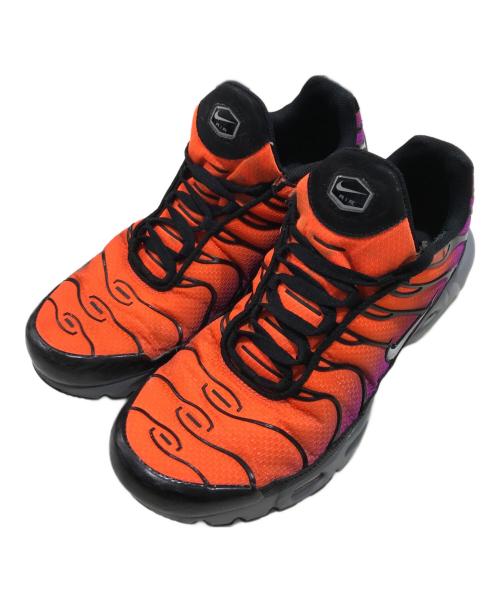 NIKE（ナイキ）NIKE (ナイキ) エア マックス プラス/スニーカー オレンジ×パープル サイズ:US10.5/UK9.5/EUR44.5の古着・服飾アイテム