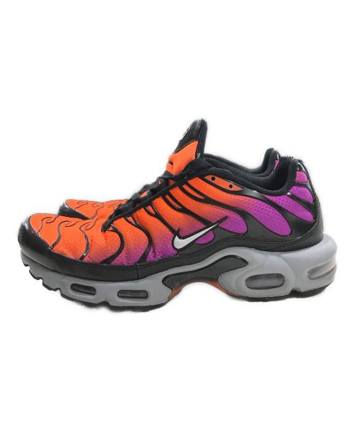 NIKE（ナイキ）NIKE (ナイキ) エア マックス プラス/スニーカー オレンジ×パープル サイズ:US10.5/UK9.5/EUR44.5の古着・服飾アイテム