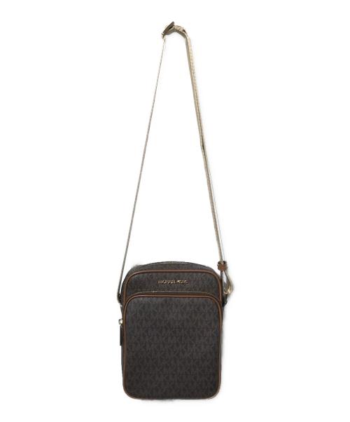 MICHAEL KORS（マイケルコース）MICHAEL KORS (マイケルコース) ショルダーバッグ ブラウンの古着・服飾アイテム
