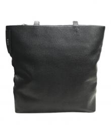 FURLA（フルラ）の古着「レザートートバッグ」｜ブラック