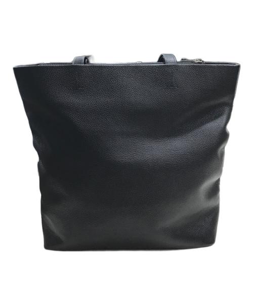 FURLA（フルラ）FURLA (フルラ) レザートートバッグ ブラックの古着・服飾アイテム