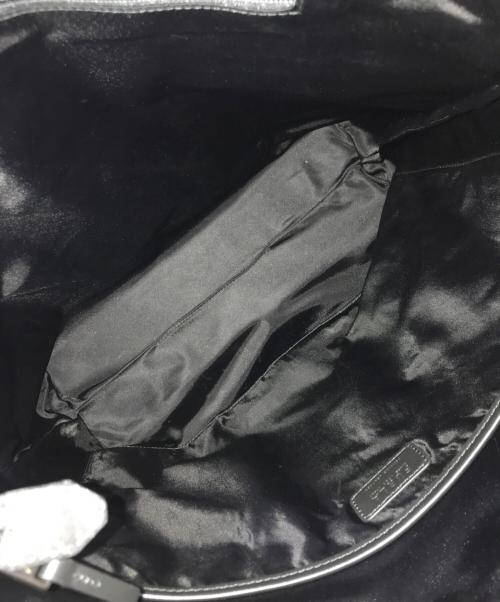 FURLA（フルラ）FURLA (フルラ) レザートートバッグ ブラックの古着・服飾アイテム