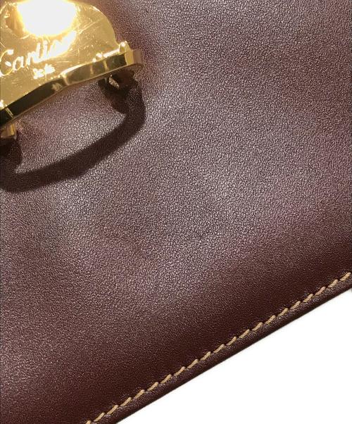 Cartier（カルティエ）Cartier (カルティエ) ショルダーバッグ ボルドーの古着・服飾アイテム