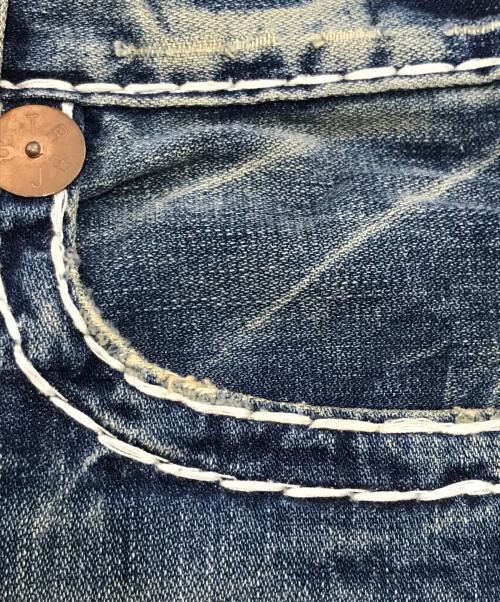 TRUE RELIGION（トゥルー レリジョン）TRUE RELIGION (トゥルー レリジョン) JOEY SUPER Tデニムパンツ インディゴ サイズ:SIZE 28の古着・服飾アイテム