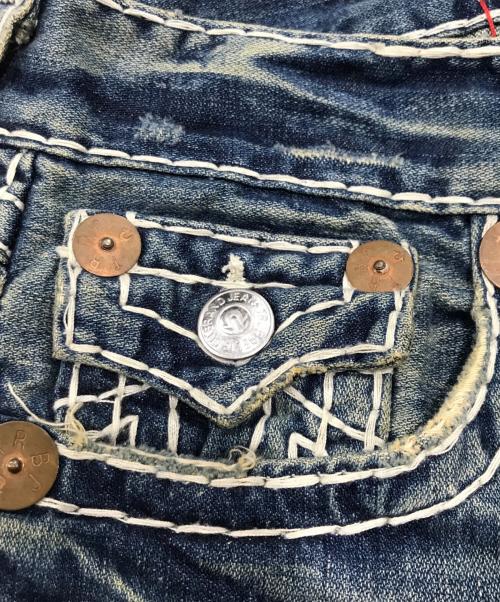 TRUE RELIGION（トゥルー レリジョン）TRUE RELIGION (トゥルー レリジョン) JOEY SUPER Tデニムパンツ インディゴ サイズ:SIZE 28の古着・服飾アイテム