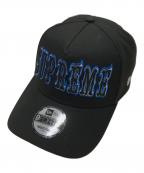 New Era×SUPREMEニューエラ×シュプリーム）の古着「コラボキャップ」｜ブラック