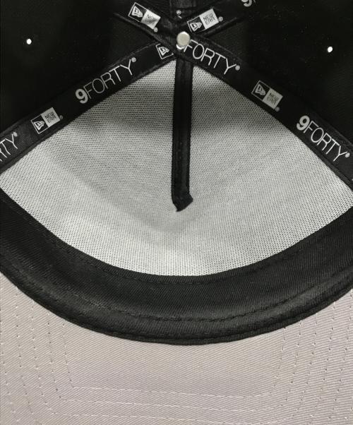 New Era（ニューエラ）New Era (ニューエラ) Supreme (シュプリーム) コラボキャップ ブラックの古着・服飾アイテム