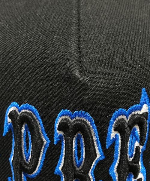 New Era（ニューエラ）New Era (ニューエラ) Supreme (シュプリーム) コラボキャップ ブラックの古着・服飾アイテム