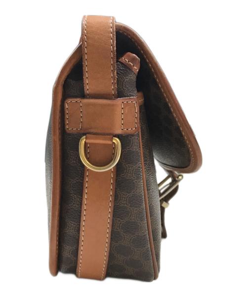 CELINE（セリーヌ）CELINE (セリーヌ) マガタム柄ショルダーバッグ ブラウンの古着・服飾アイテム