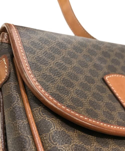 CELINE（セリーヌ）CELINE (セリーヌ) マガタム柄ショルダーバッグ ブラウンの古着・服飾アイテム