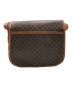 CELINE (セリーヌ) マガタム柄ショルダーバッグ ブラウン：18000円