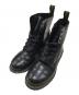 Dr.Martens（ドクターマーチン）の古着「8ホールブーツ」｜ブラック
