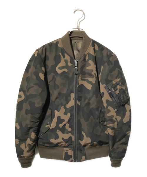 AVIREX（アヴィレックス）AVIREX (アヴィレックス) リバーシブルジャケット カーキ サイズ:Sの古着・服飾アイテム