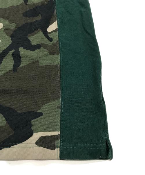 PALACE（パレス）PALACE (パレス) ダブスタンプワッフル ロングスリーブ グリーン サイズ:Mの古着・服飾アイテム