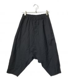 BLACK COMME des GARCONS（ブラックコムデギャルソン）の古着「ウールサルエルパンツ」｜ブラック