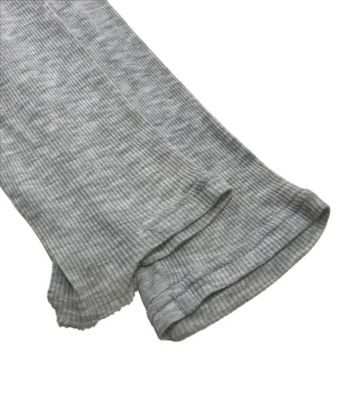 MA JULIUS（エムエイユリウス）MA JULIUS (エムエイユリウス) レーヨンロングスリーブカットソー グレー サイズ:1の古着・服飾アイテム