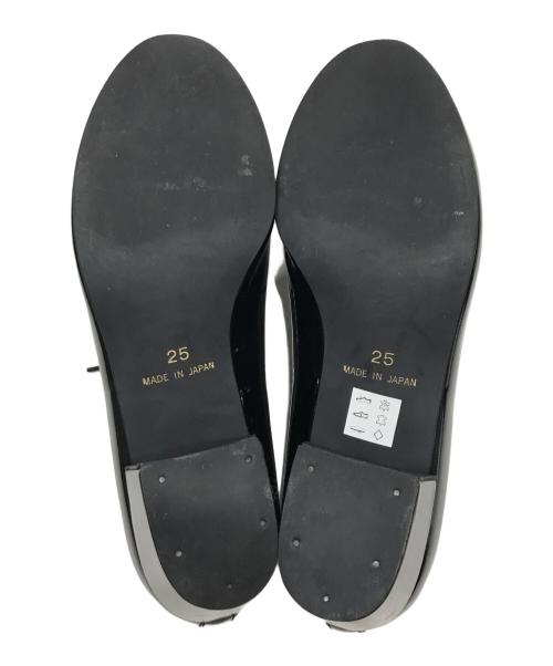 COMME des GARCONS HOMME PLUS（コムデギャルソンオムプリュス）COMME des GARCONS HOMME PLUS (コムデギャルソンオムプリュス) パテントヒールシューズ/レザーシューズ ブラック サイズ:25cmの古着・服飾アイテム