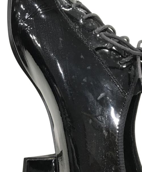 COMME des GARCONS HOMME PLUS（コムデギャルソンオムプリュス）COMME des GARCONS HOMME PLUS (コムデギャルソンオムプリュス) パテントヒールシューズ/レザーシューズ ブラック サイズ:25cmの古着・服飾アイテム