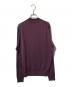JOHN SMEDLEY (ジョンスメドレー) メリノウールハイネックニット パープル サイズ:Ｌ：10000円