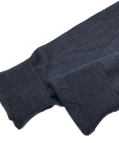 JOHN SMEDLEY（ジョンスメドレー）JOHN SMEDLEY (ジョンスメドレー) メリノウールハイネックニット ネイビー サイズ:Ｌの古着・服飾アイテム