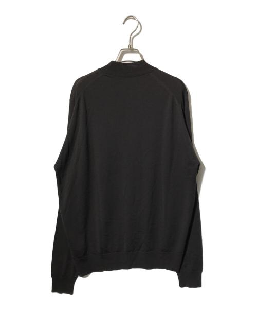 JOHN SMEDLEY（ジョンスメドレー）JOHN SMEDLEY (ジョンスメドレー) メリノウールハイネックニット ブラウン サイズ:Ｌの古着・服飾アイテム