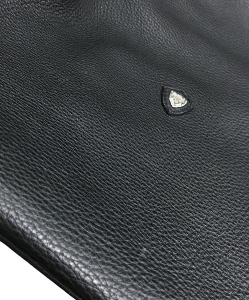 CHAMBORD SELLIER（シャンボール セリエ）CHAMBORD SELLIER (シャンボール セリエ) レザートートバッグ ブラックの古着・服飾アイテム