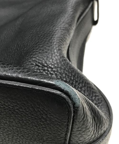 CHAMBORD SELLIER（シャンボール セリエ）CHAMBORD SELLIER (シャンボール セリエ) レザートートバッグ ブラックの古着・服飾アイテム