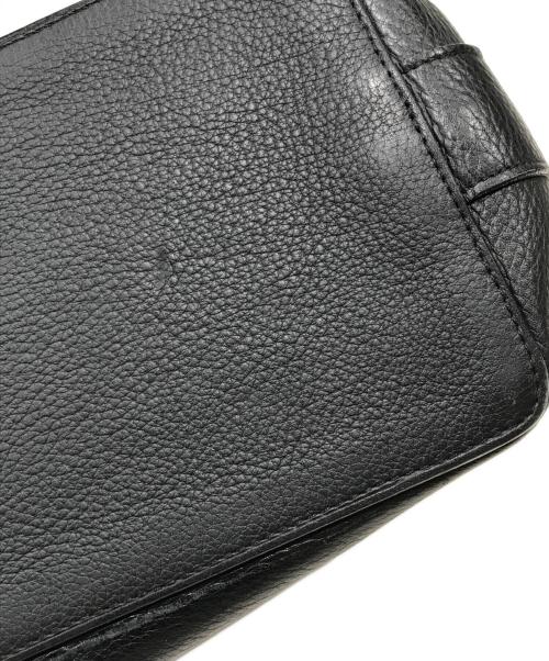 CHAMBORD SELLIER（シャンボール セリエ）CHAMBORD SELLIER (シャンボール セリエ) レザートートバッグ ブラックの古着・服飾アイテム