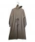 BLUE LABEL CRESTBRIDGE (ブルーレーベルクレストブリッジ) バックリボンニットワンピース ベージュ サイズ:38：6000円