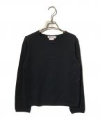 COMME des GARCONS COMME des GARCONSコムデギャルソン コムデギャルソン）の古着「ニットセーター」｜ネイビー
