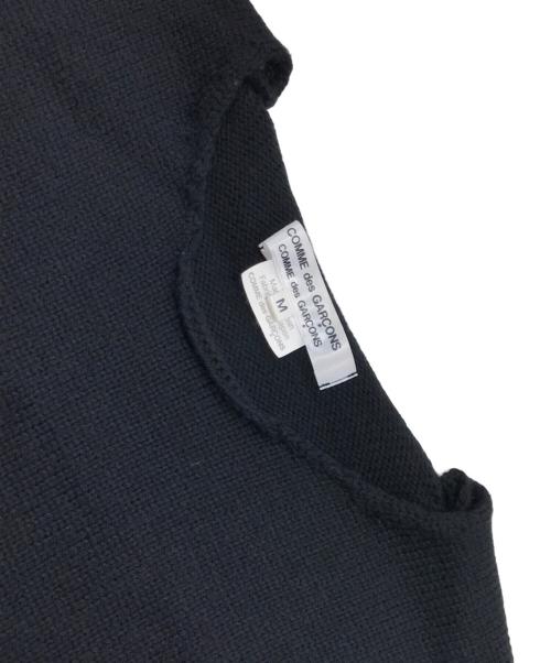 COMME des GARCONS COMME des GARCONS（コムデギャルソン コムデギャルソン）COMME des GARCONS COMME des GARCONS (コムデギャルソン コムデギャルソン) ニットセーター ネイビー サイズ:Mの古着・服飾アイテム