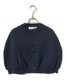 COMME des GARCONS GIRL（コムデギャルソンガール）の古着「ニットポンチョ/カーディガン」｜ネイビー