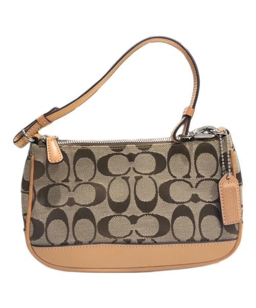 COACH（コーチ）COACH (コーチ) ハンドバッグ ブラウンの古着・服飾アイテム