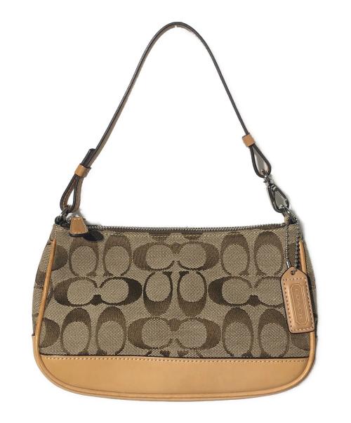 COACH（コーチ）COACH (コーチ) ハンドバッグ ブラウンの古着・服飾アイテム