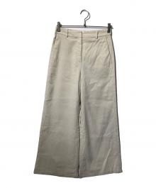 theory luxe（セオリーリュクス）の古着「Lush Linen Kayden Pant/リネンパンツ」｜ベージュ