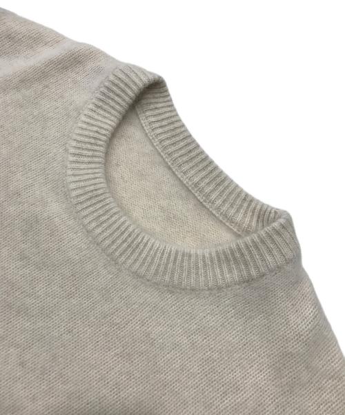 Noble（ノーブル）Noble (ノーブル) YAKクルーネックプルオーバー ベージュ サイズ:Freeの古着・服飾アイテム