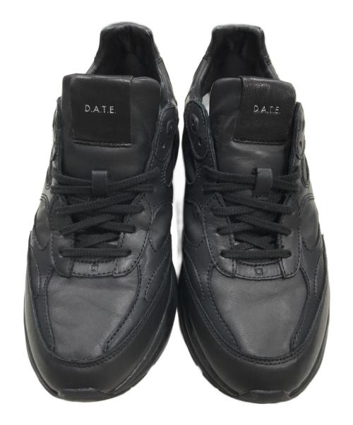 D.A.T.E.（デイト）D.A.T.E. (デイト) MUSA ISETAN LEATHER BLACK ブラック サイズ:EU43/US10/UK9の古着・服飾アイテム