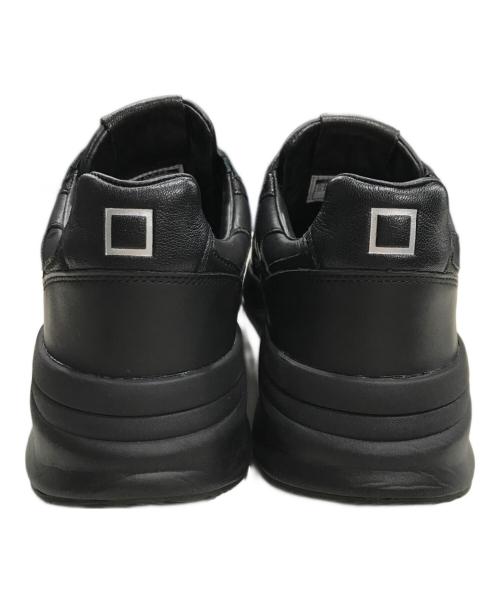 D.A.T.E.（デイト）D.A.T.E. (デイト) MUSA ISETAN LEATHER BLACK ブラック サイズ:EU43/US10/UK9の古着・服飾アイテム