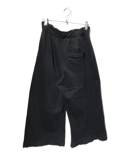 DRIES VAN NOTEN（ドリスヴァンノッテン）DRIES VAN NOTEN (ドリスヴァンノッテン) 3タックワイドスウェットパンツ ブラック サイズ:Sの古着・服飾アイテム