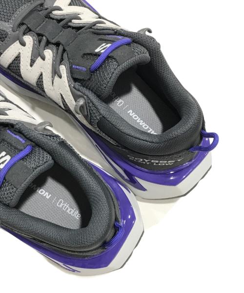 SALOMON（サロモン）SALOMON (サロモン) Odyssey Elmt Low Gray Violet グレー サイズ:UK5.5/EUR38 2/3 /USA7の古着・服飾アイテム