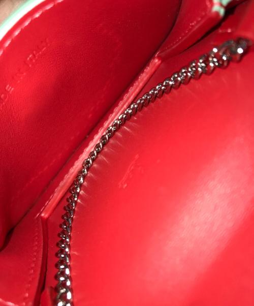 Christian Louboutin（クリスチャン・ルブタン）Christian Louboutin (クリスチャン・ルブタン) チェーン付カードケース グリーンの古着・服飾アイテム
