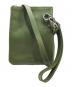 JIL SANDER（ジルサンダー）の古着「LINK POUCH クロスボディバッグ」｜グリーン