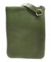 JIL SANDER (ジルサンダー) LINK POUCH クロスボディバッグ グリーン：20000円