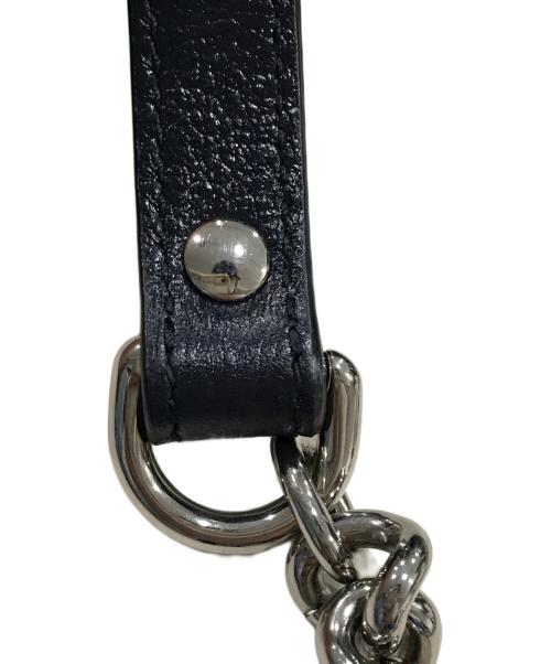 GUCCI（グッチ）GUCCI (グッチ) GGマーモントキルティングショルダーバッグ ブルーの古着・服飾アイテム
