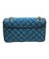 GUCCI (グッチ) GGマーモントキルティングショルダーバッグ ブルー：110000円