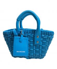 BALENCIAGA（バレンシアガ）の古着「ビストロバスケットバッグ」｜ブルー