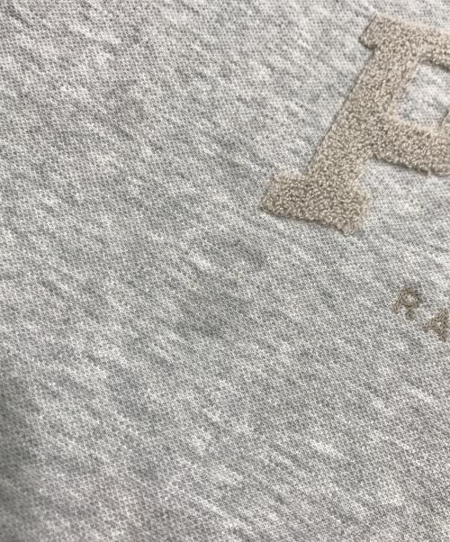 POLO RALPH LAUREN（ポロ・ラルフローレン）POLO RALPH LAUREN (ポロ・ラルフローレン) フリースロゴプルオーバーパーカー グレー サイズ:Lの古着・服飾アイテム
