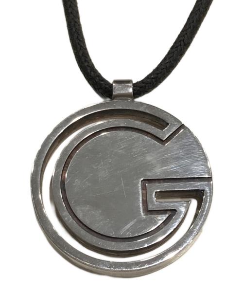 GUCCI（グッチ）GUCCI (グッチ) Ｇロゴネックレス シルバーの古着・服飾アイテム